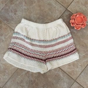 Cute‎ crochet shorts for girls size medium